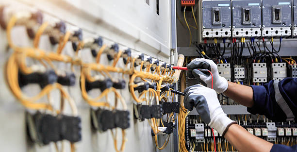 Professional Electrician technician working in Woodlynne, NJ